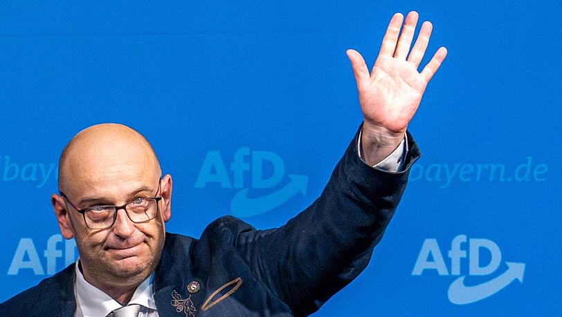 Protschka feiert den Wahlsieg der AfD in Sachsen-Anhalt. (Archivbild)