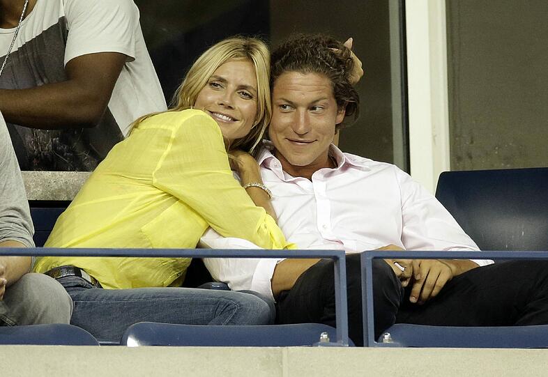 Heidi un Vito zusammen bei den US Open in New York 2014.