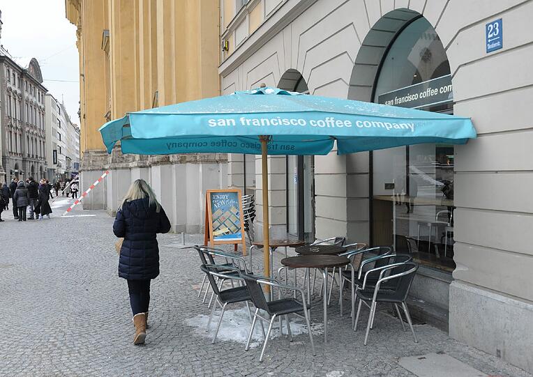 Hier würde die San Francisco Coffee Company gerne mehr Stühle aufstellen.