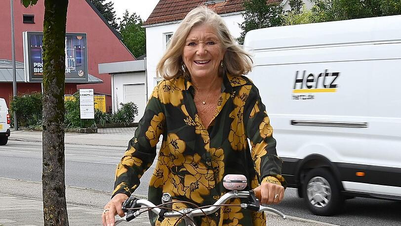 Mit dem Radl da: Jutta Speidel. Mit dem Radl da: Jutta Speidel.