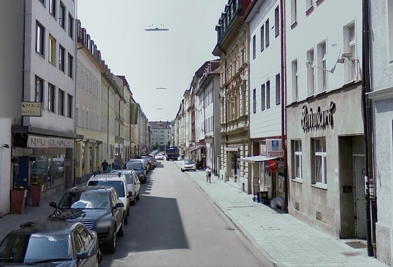 Stellenweise ist die Schwanthalerstraße sehr eng. Foto: Google Street View