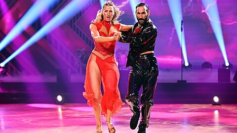 Lulu und Massimo Sinató mussten "Let's Dance" verlassen.