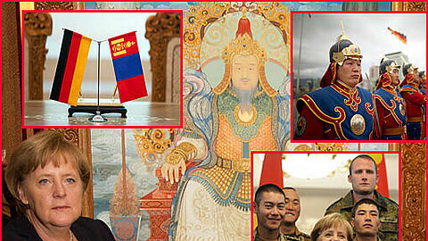 Kanzlerin Merkel war am Donnerstag zu Besuch in der Mongolei. Neben wirtschaftlichen Verträgen kamen auch die Menschenrechte zur Sprache.