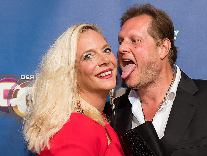 Jens Büchner und Frau Danni 2017.