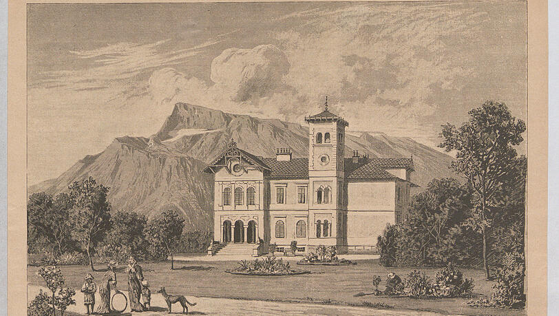 Eine historische Illustration aus der Neuen Illustrierten Zeitung. Eine historische Illustration aus der Neuen Illustrierten Zeitung.