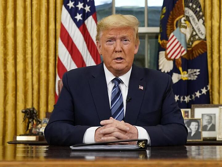 US-Präsident Donald Trump weitet die Reiseeinschränkungen auf Europa aus.
