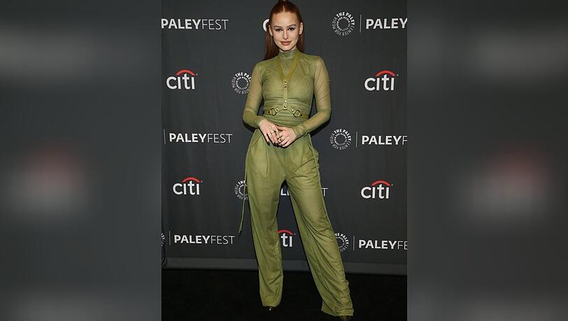 Madelaine Petsch mag es offenbar einfarbig.