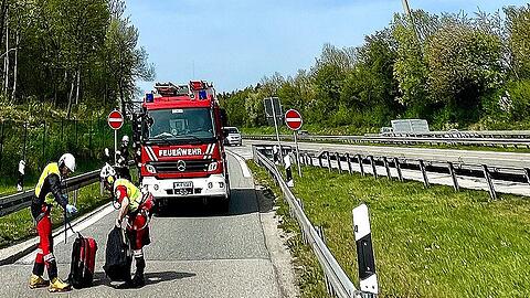 Die Patientin wurde zur weiteren medizinischen Abkl&auml;rung in ein M&uuml;nchner Klinikum gebracht.