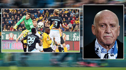 "Kämpferisch und läuferisch war es besser als in vielen Spielen zuvor", lobt Grosser das Spiel des TSV 1860 gegen Dynamo Dresden.