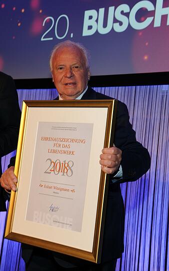 Eckart Witzigmann erhält die Ehrenauszeichnung für das Lebenswerk 2018