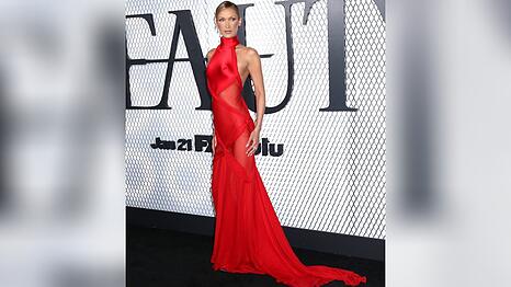 Bella Hadid in New York.