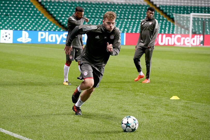 Manuel Wintzheimer beim Abschlusstraining.