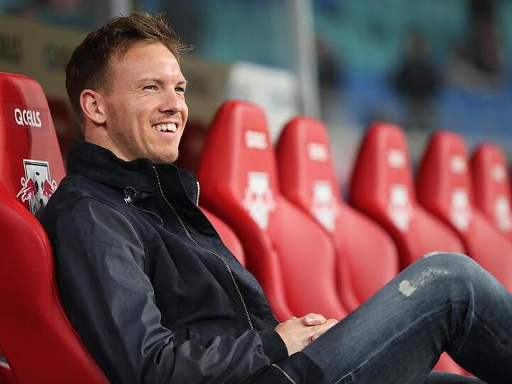 Fühlt sich bei RB Leipzig sichtlich wohl: RB-Coach Julian Nagelsmann.