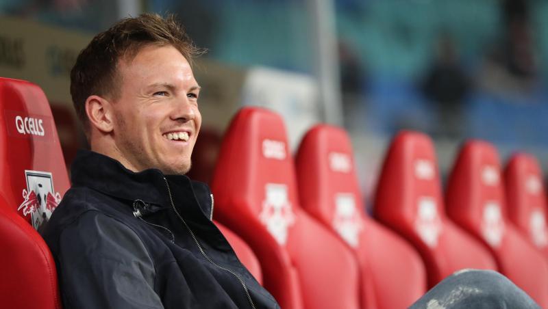 Fühlt sich bei RB Leipzig sichtlich wohl: RB-Coach Julian Nagelsmann. Fühlt sich bei RB Leipzig sichtlich wohl: RB-Coach Julian Nagelsmann.