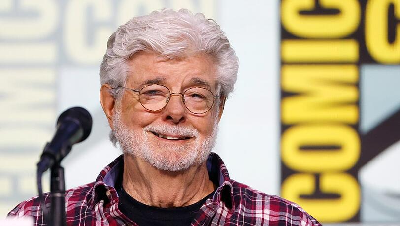 George Lucas zeigte sich erstmals auf der Comic-Con in San Diego.