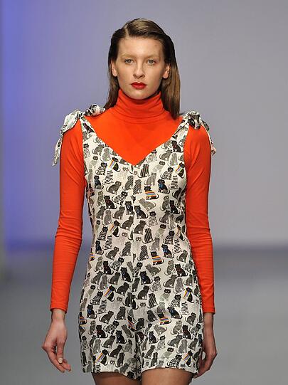 Gaaanz viel nackte Haut präsentieren die Models derzeit bei der Fashion Week in Mexiko-City.