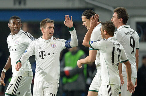 Der FC Bayern München hat in der Champions League neun Spiele in Folge gewonnen. Erinnern Sie sich noch an jeden Sieg? Klicken Sie sich durch die Bilderstrecke!