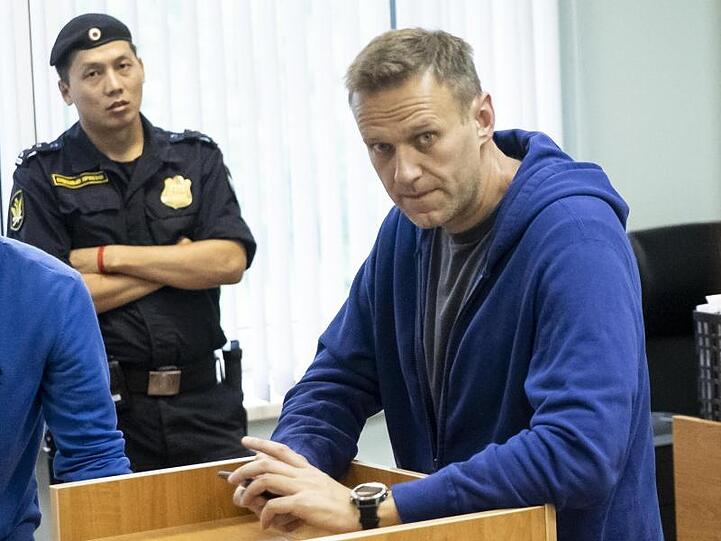 Kremlkritiker Alexej Nawalny war am Sonntag aus der Haft in ein Krankenhaus gebracht worden.