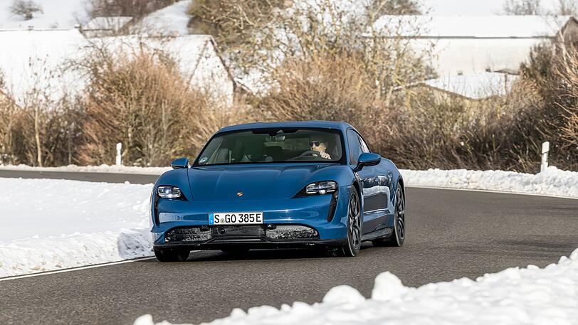 Stromer mit Spaßfaktor: Das neue Taycan-Einstiegsmodell ist mehr als 20.000 Euro günstiger als der klassische 911er.