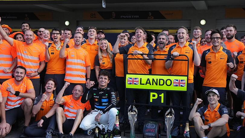 P1 für Platz eins - wird das am Ende auch der Rang für Lando Norris in der WM sein? P1 für Platz eins - wird das am Ende auch der Rang für Lando Norris in der WM sein?