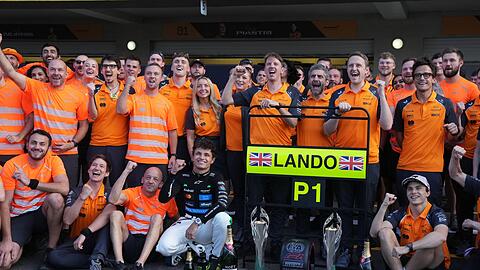 P1 für Platz eins - wird das am Ende auch der Rang für Lando Norris in der WM sein?