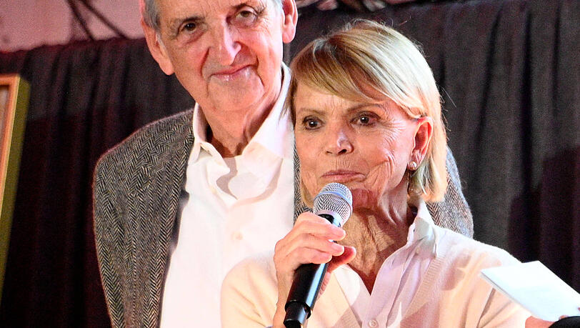 Uschi Glas und ihr Ehemann Dieter Hermann im November 2025.