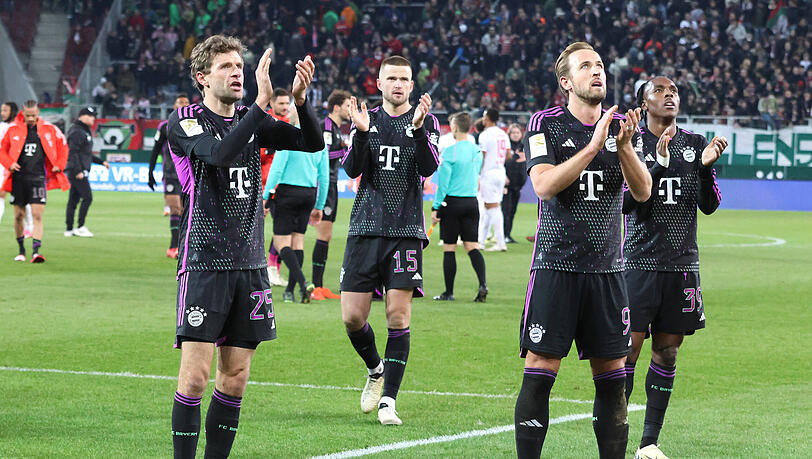 Könnten gegen Gladbach zusammen starten: Thomas Müller und Harry Kane.