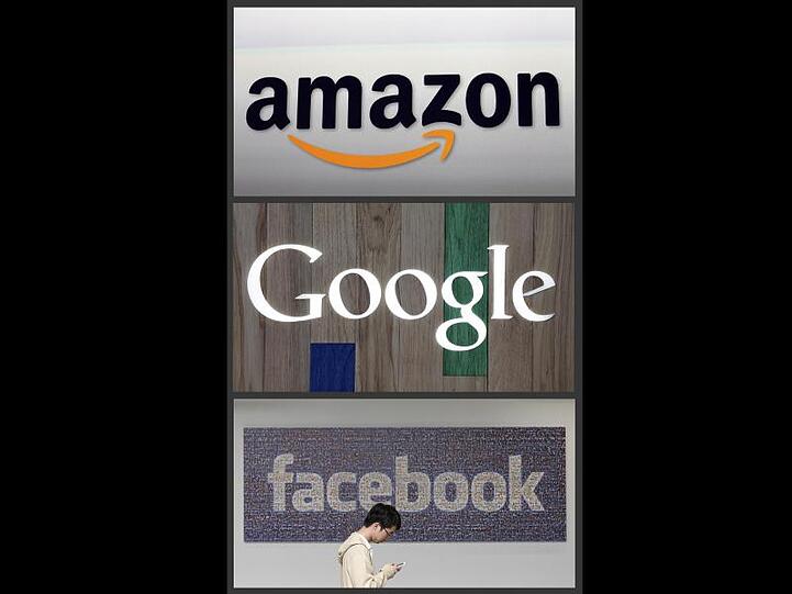 Amazon, Google und Facebook: Das US-Justizministerium will untersuchen, ob große Online-Plattformen den Wettbewerb behindert haben.