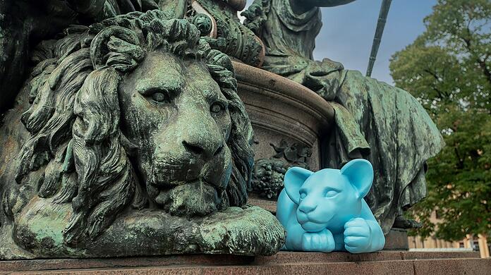 Was es mit dem blauen Löwen auf sich hat? Das wird sich kommende Woche klären.