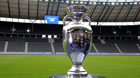 Im Berliner Olympiastadion findet das Finale der EM statt.