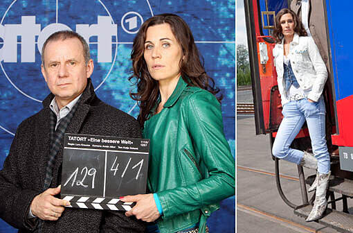 Die Schauspieler Nina Kunzendorf als Kommissarin Conny Mey und Joachim Król als Kommissar Frank Steier ermitteln am Sonntag erstmals im "Tatort". Sehen Sie hier die besten Bilder des neuen Ermittlerteams und aus 40 Jahren Tatort. Viel Spaß beim Klicken!