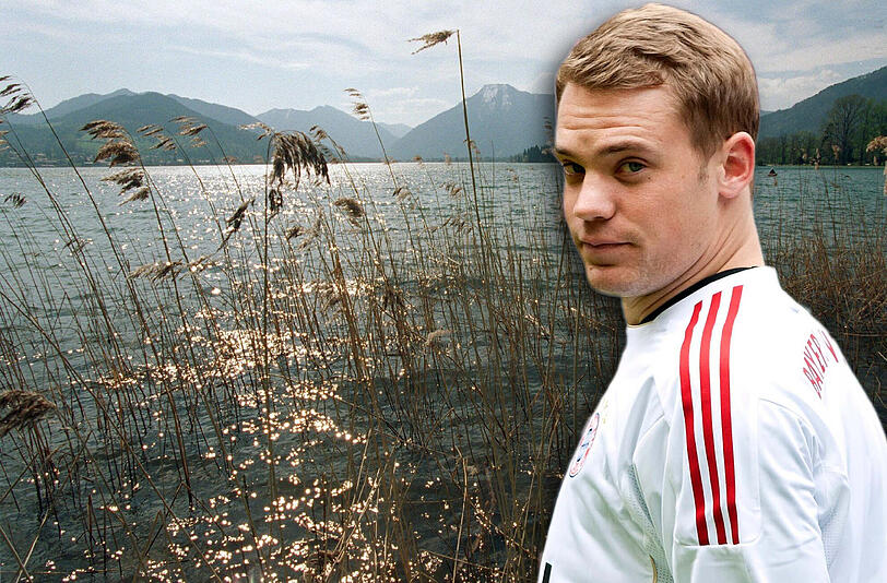 Bayern-Keeper Manuel Neuer lässt sich am Tegernsee nieder.