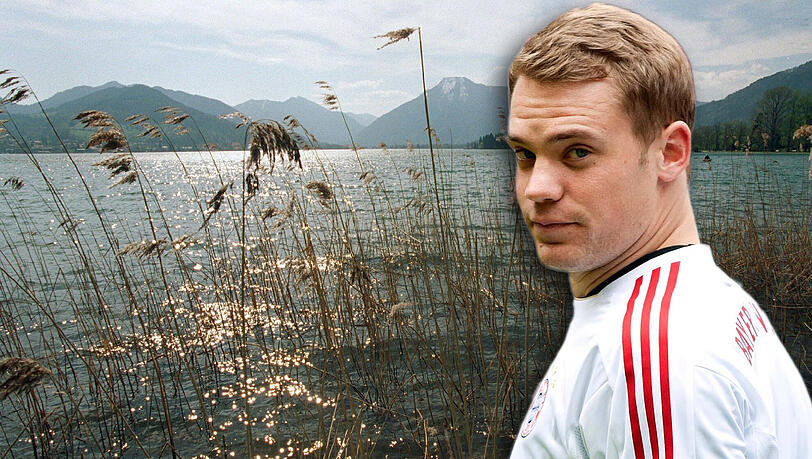Bayern-Keeper Manuel Neuer lässt sich am Tegernsee nieder. Bayern-Keeper Manuel Neuer lässt sich am Tegernsee nieder.