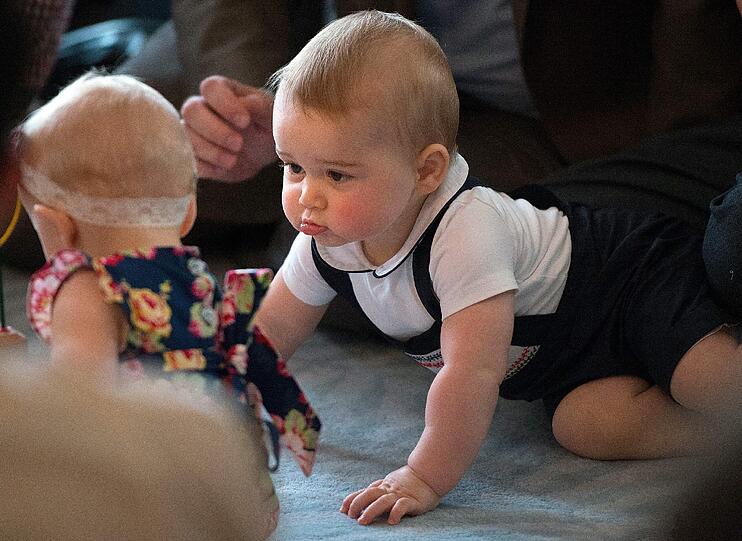Der kleine George feiert seinen dritten Geburtstag. Die süßesten Bilder des Prinzen.