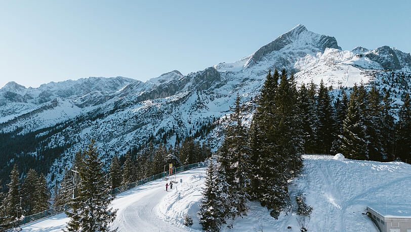 Im Skigebiet Garmisch-Classic geht der Betrieb diesen Sonntag zu Ende.
