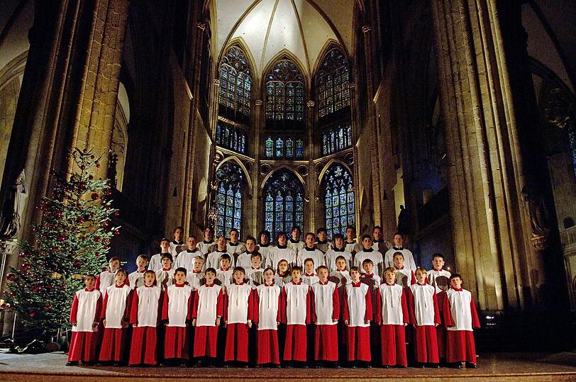 Der weltberühmte Knabenchor Regensburger Domspatzen (Aufnahme 2005).