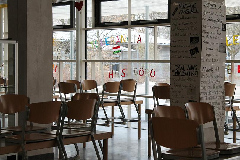 Auch in der Perlacher Mittelschule findet ein Elterncafé statt.