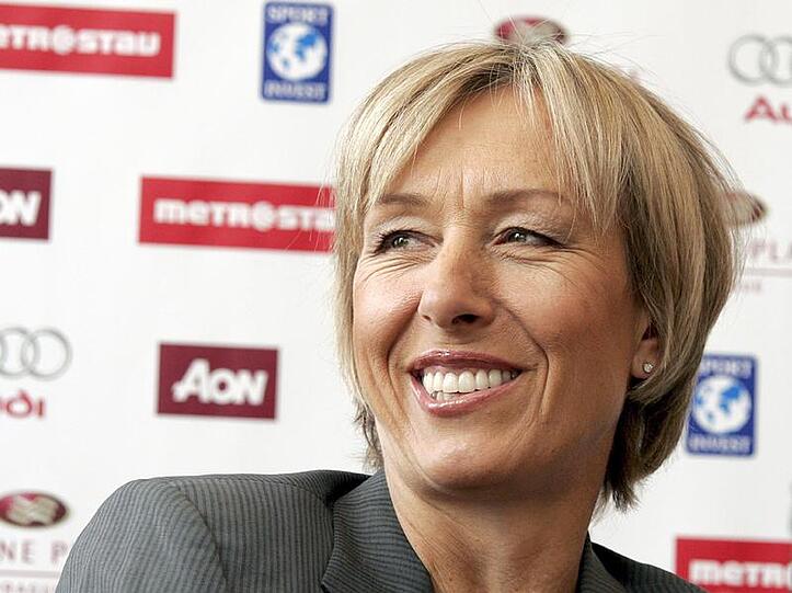 Tennisstar Martina Navratilova