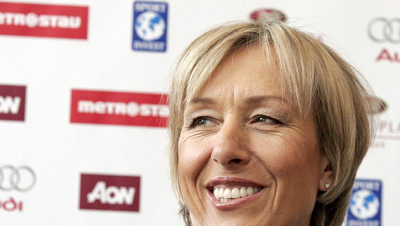 Tennisstar Martina Navratilova Tennisstar Martina Navratilova