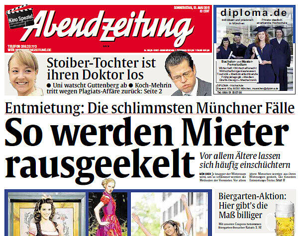 Jahres-Rückblick: Rückblick: Das Jahr 2011 in AZ-Schlagzeilen - München - Abendzeitung München