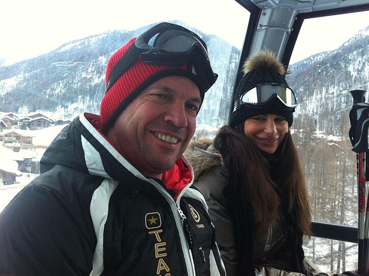 Lothar Matthäus und seine Freundin Joanna wollen ein paar schöne Skitage in Zermatt verbringen.
