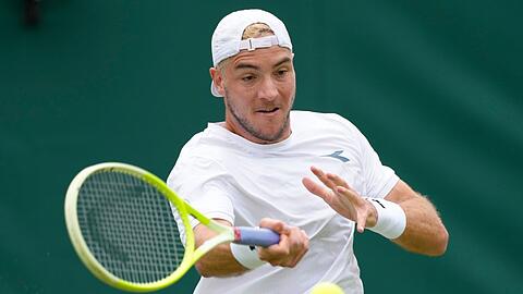 Jan-Lennard Struff erreichte in Wimbledon die nächste Runde.