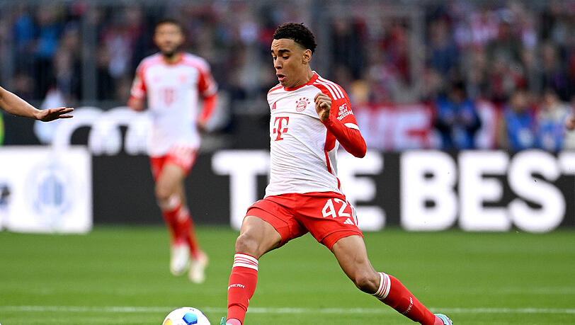 Soll auch künftig für den FC Bayern auf Torejagd gehen: Jamal Musiala. Soll auch künftig für den FC Bayern auf Torejagd gehen: Jamal Musiala.