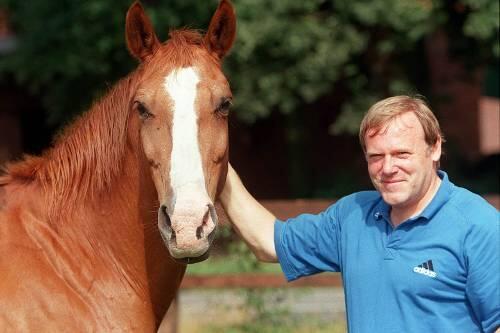 Pferdeliebhaber: Bayerns Co-Trainer Hermann Gerland.