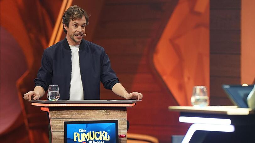 Tobias Krell, besser bekannt als "Checker Tobi", moderierte mit "Die Pumuckl Show" seine erste Samstagabend-Show.