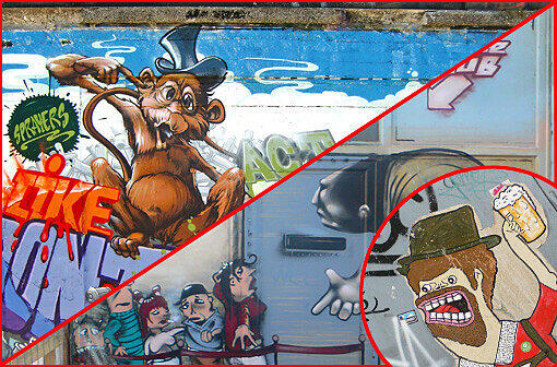 Graffiti, Sticker, Stencil: Streetart: Das sind die irrsten Münchner Graffitis - München - Abendzeitung München
