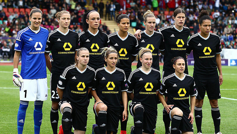 Die Frauen des 1. FFC Frankfurt vor dem Finale - am Ende stand der Titelgewinn in der Champions League! Die Frauen des 1. FFC Frankfurt vor dem Finale - am Ende stand der Titelgewinn in der Champions League!