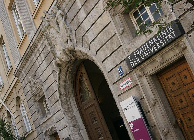 Die Frauenklinik in der Maistraße.
