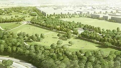 Plötzlich soll der Landschaftspark in Freiham doch kleiner werden - denn die Autobahn braucht mehr Platz.