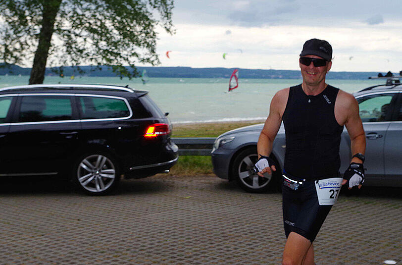 Der Bayerische Eisenmann 2015: Ein rundum gelungener Triathlon am stürmischen Starnberger See.